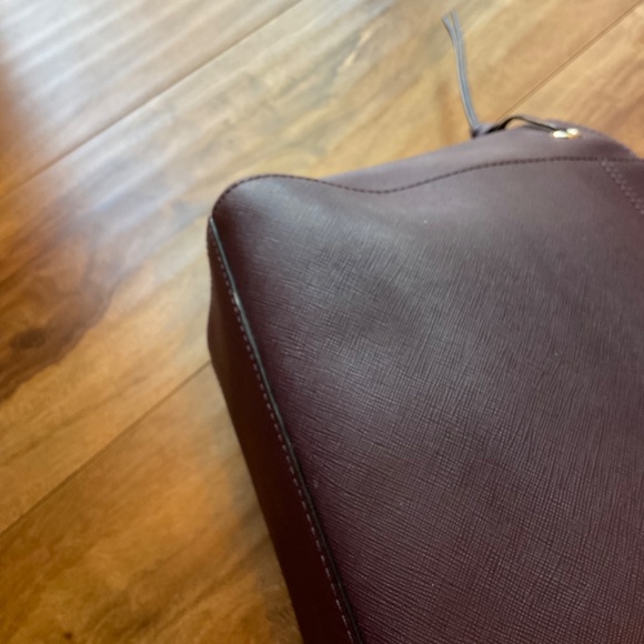 VGUC Kate Spade Satchel, Burgundy - Picture 5 of 8